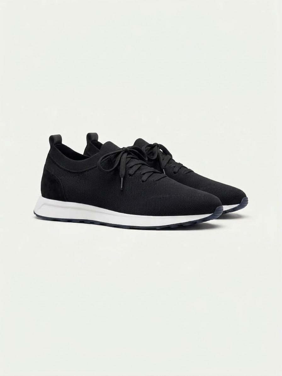 BLACK ACTIVE KNIT